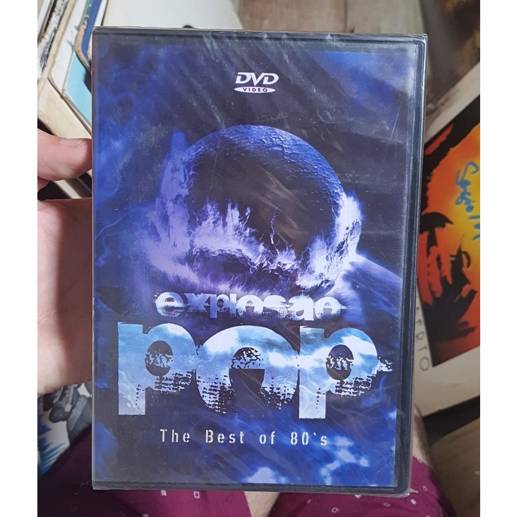 DVD Explosão Pop - The Best of 80's: Genesis, Robert Palmer, Duran Duran etc... (Lacrado)