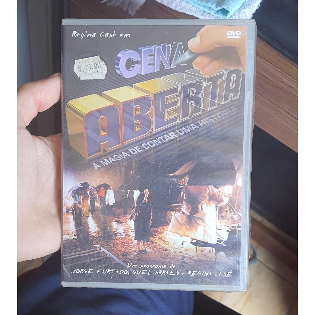 DVD Cena Aberta - A Magia de contar uma história (Regina Casé) Lacrado de fábrica!