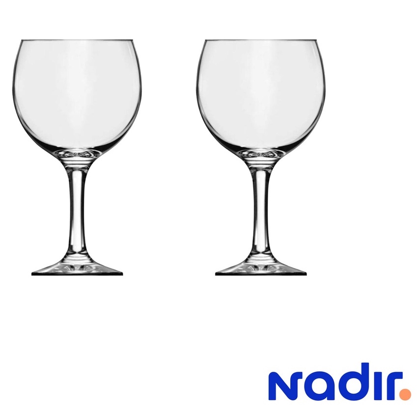 Par de Taças Gin Tônica Vidro 600ml Coquetel Bebida Drink Nadir Figueiredo
