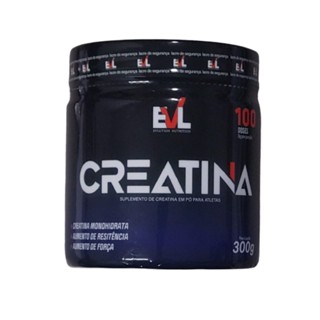Creatina Monohidratada Pura Evolution Nutrition 100 Doses - Pote 300g