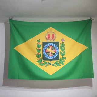 Bandeira pais Brasil imperial 1,50 x 1,00 em Oferta na Shopee