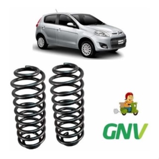 2 Molas Traseira Gnv Palio Atractive Essence 2012 2013 2014 em Oferta na Shopee
