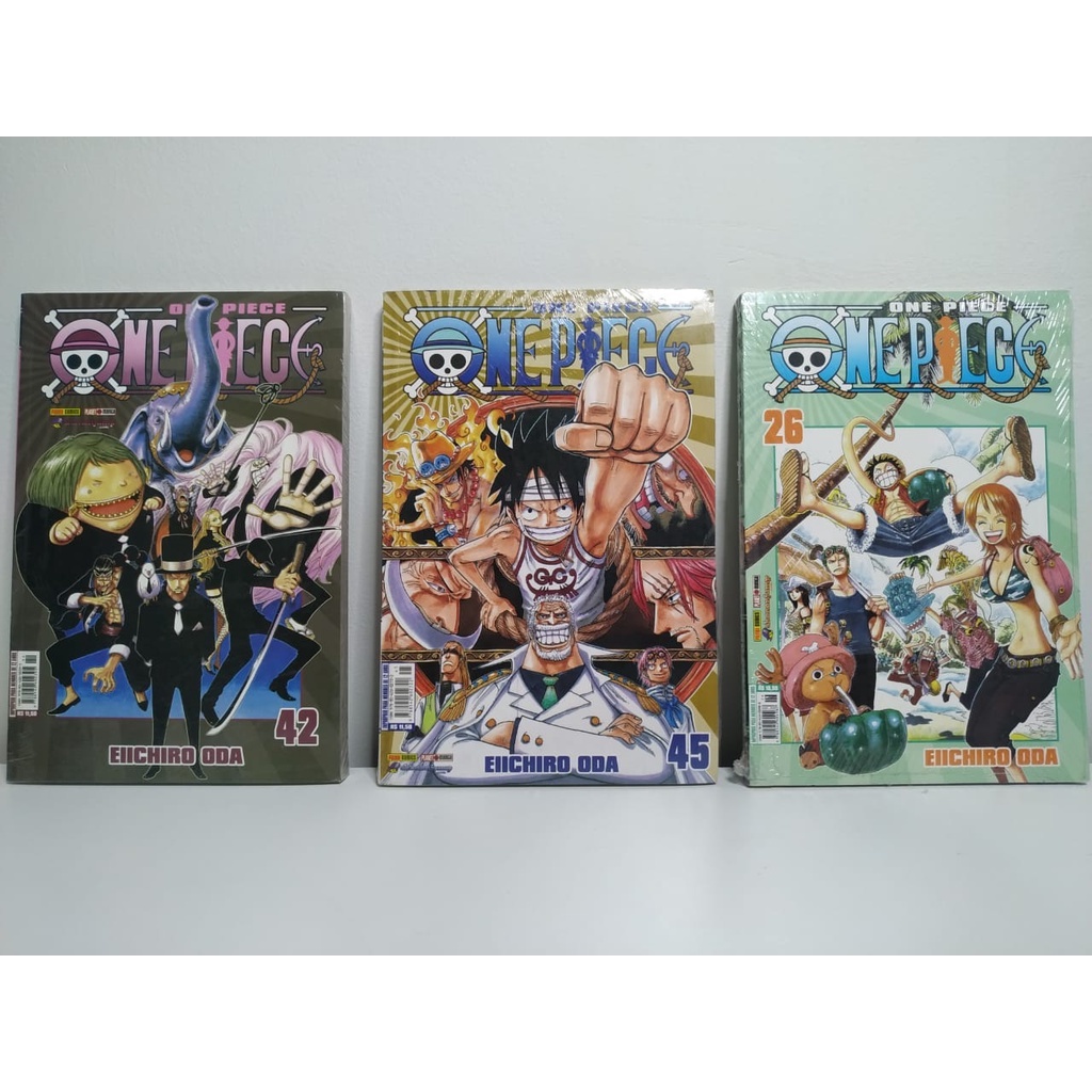 Manga One Piece 26 ao 90 leia a descrição