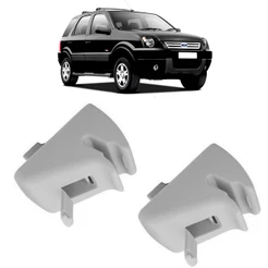 2 Presilha Suporte Quebra Sol Ecosport 2006 2007 2008 Cinza