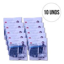 Mascara 3m N95 Pff2 9820 Hospital Clinica Inmetro Imediato kit com 10