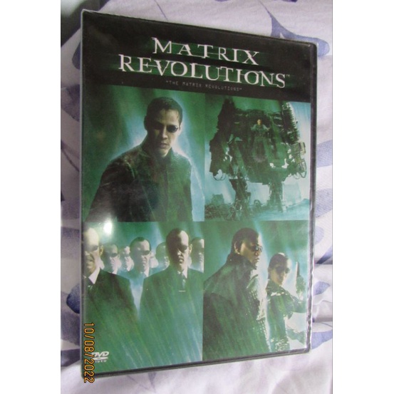 matrix revolutions dvd novo lacrado