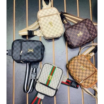 Bolsa Shoulder Bag LV Pochete de Ombro Transversal Louis Vuitton Unissex Promoção
