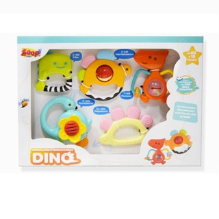 Chocalhos e Mordedores Dino - Zoop Toys