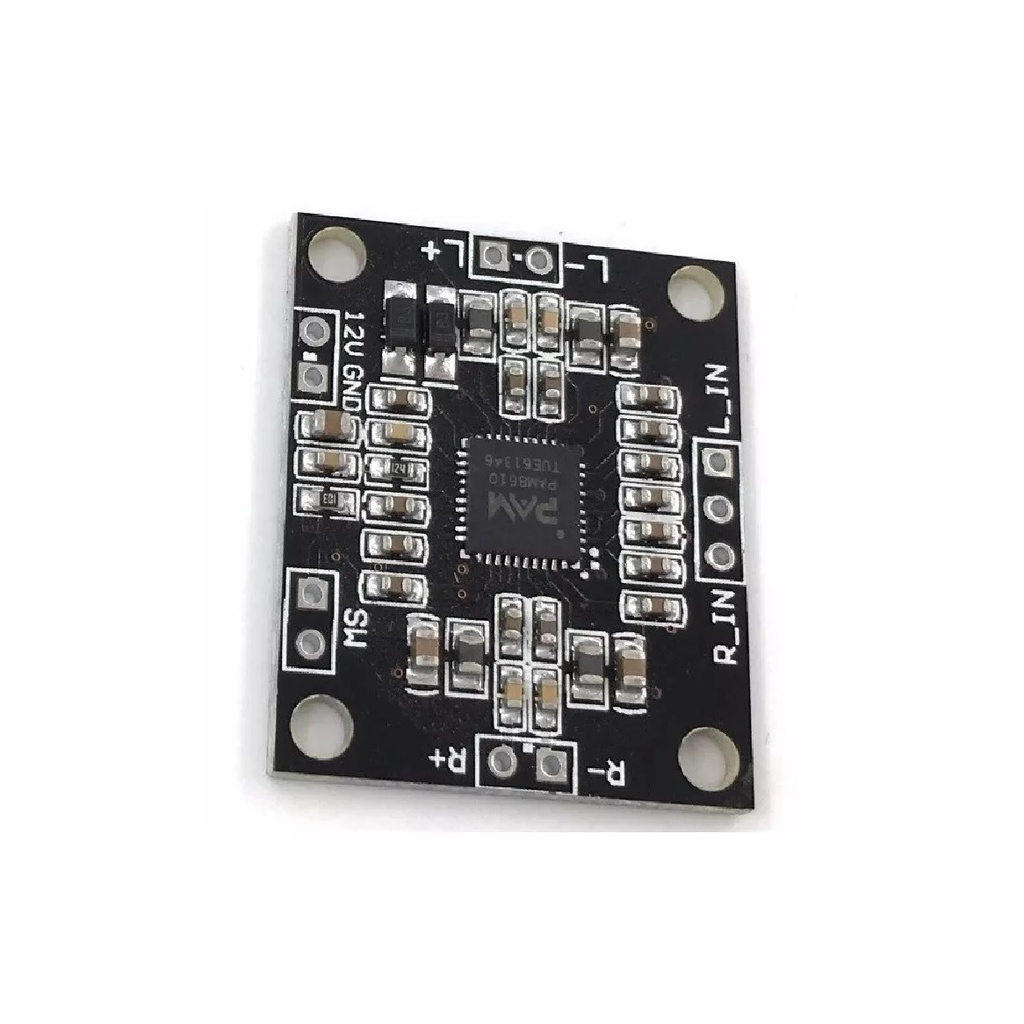 Mini Amplificador Stereo Digital Pam8610 2 X 15w em Oferta na Shopee