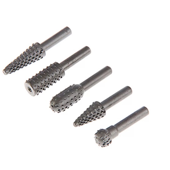 Jogo De Lima Rotativa Grossa Para Madeiras Com 5 Peças em Oferta na Shopee