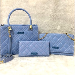 Kit Bolsa feminina transversal com carteira ARZ muito lindo Lançamentos!!!