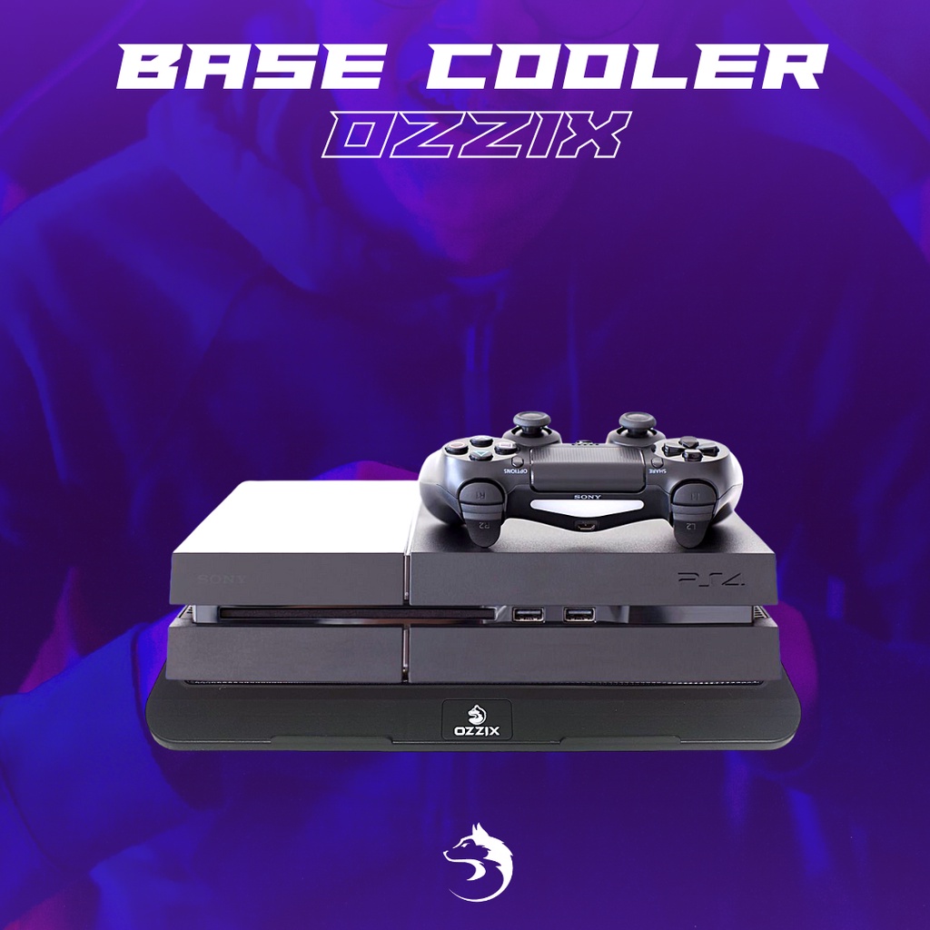Suporte com Cooler Led para PS4 / PS3 / Xbox / Conversores / Consoles / Notebooks / Entre Outros em Oferta na Shopee