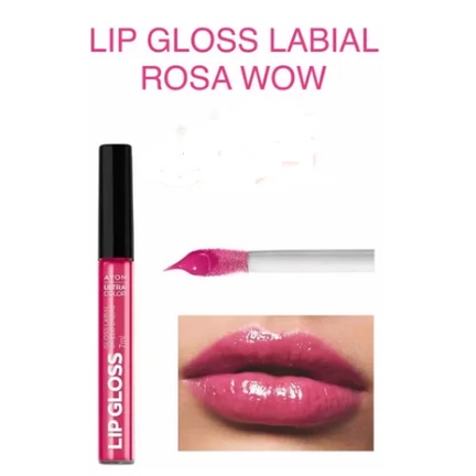 Brilho Gloss Labial Ultra Color Avon Lip Gloss Ml Cor Rosa Wow Maria