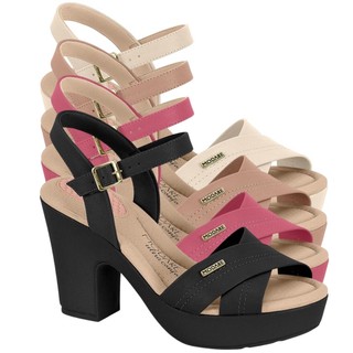 Sandalia Ortopedica Modare Feminina Plataforma Esporao Macia Salto Alto Original em Oferta na Shopee