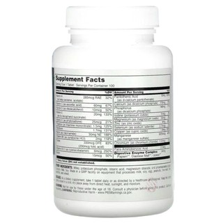 Daily Formula Universal Nutrition 100 Tablets - Suplemento Importado ...