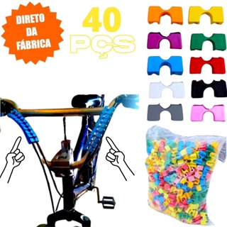 Enfeite Organizador Adaptador Para Cabos De Bicicleta 40un em Oferta na Shopee