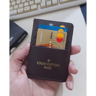 Porta Cartões Louis V. Couro Verdadeiro Importado Masculino / Feminino