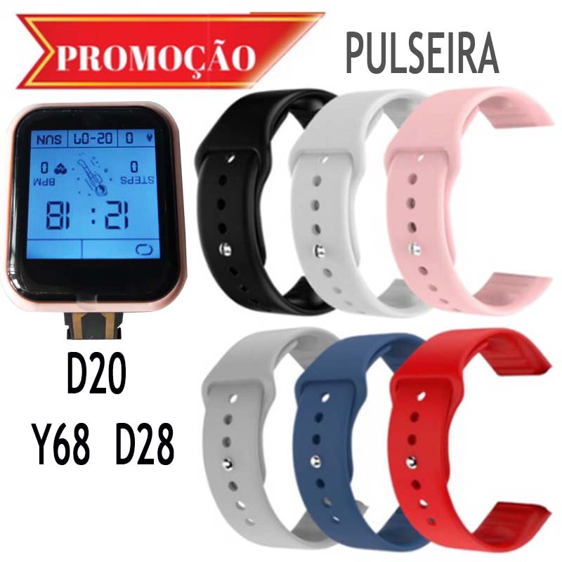 Pulseira para Smartwatch Y68: Onde Comprar | BuscaProdutos