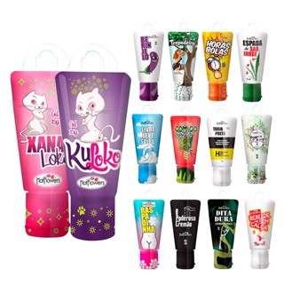 Gel Erótico Sex Shop - Hot Flowers - Xana Loka, Espada de São Jorge, Trepadeira, Berinjelo, Horas Bolas