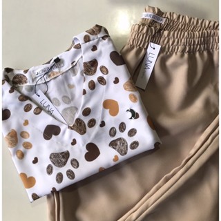 Scrub/pijama cirúrgico patinhas
