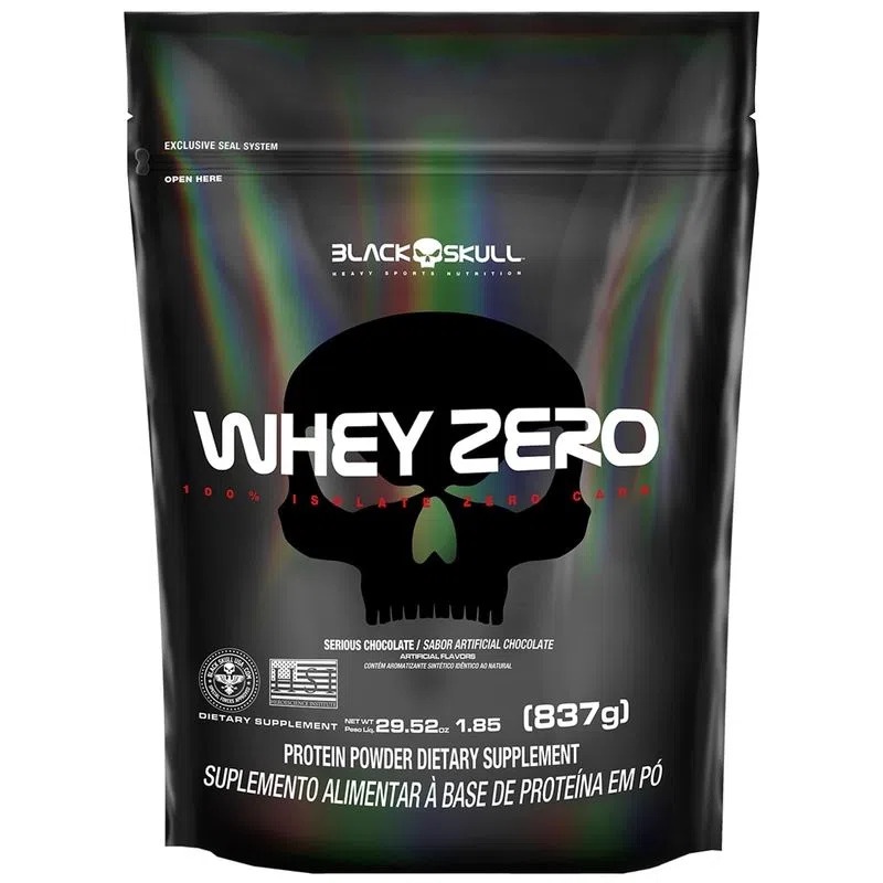 Whey 100% Isolado Blackskull 837g Refil - WPI