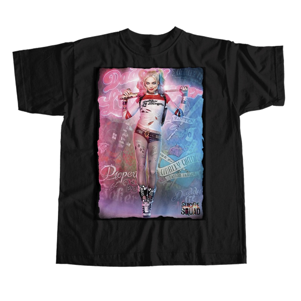 Camiseta Arlequina camisa unissex anime manga Herós