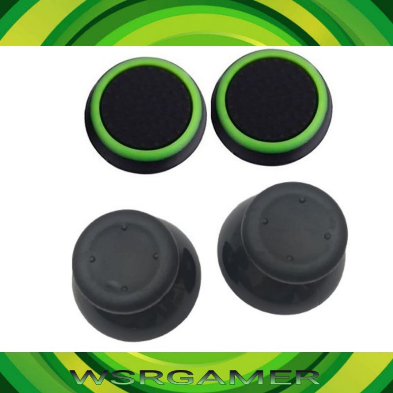 KIT BOTÃO ANALÓGICO E PROTETOR GRIP XBOX 360