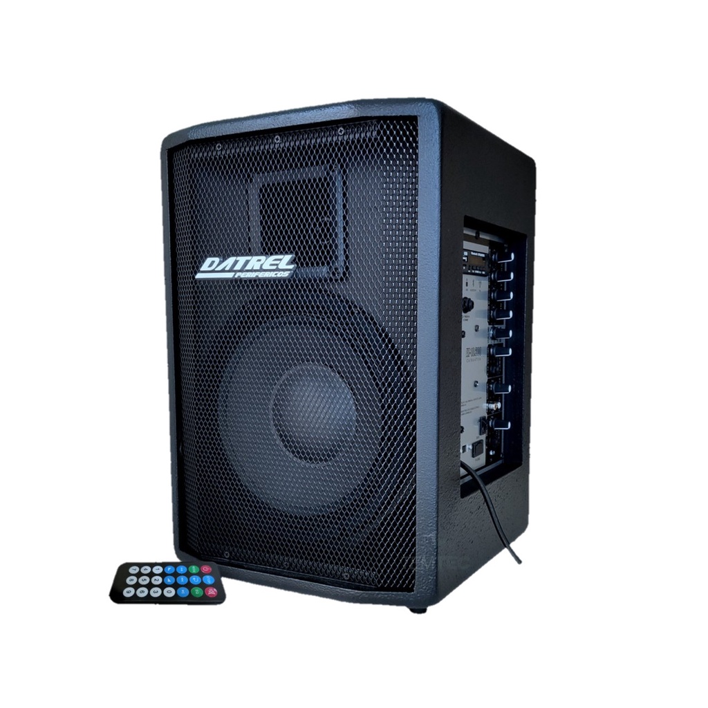 Caixa De Som Ativa 10p 200w Datrel Bluetooth Profissional