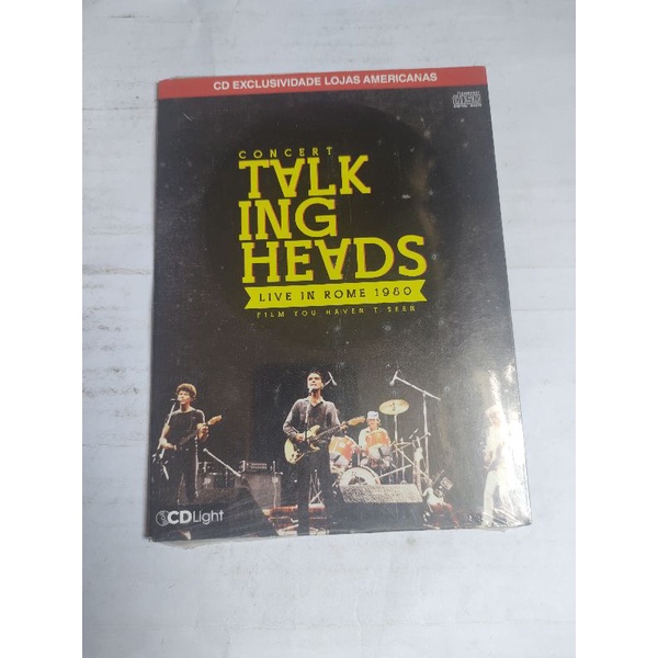 Cd Light Talking Heads Live in Rome 1980