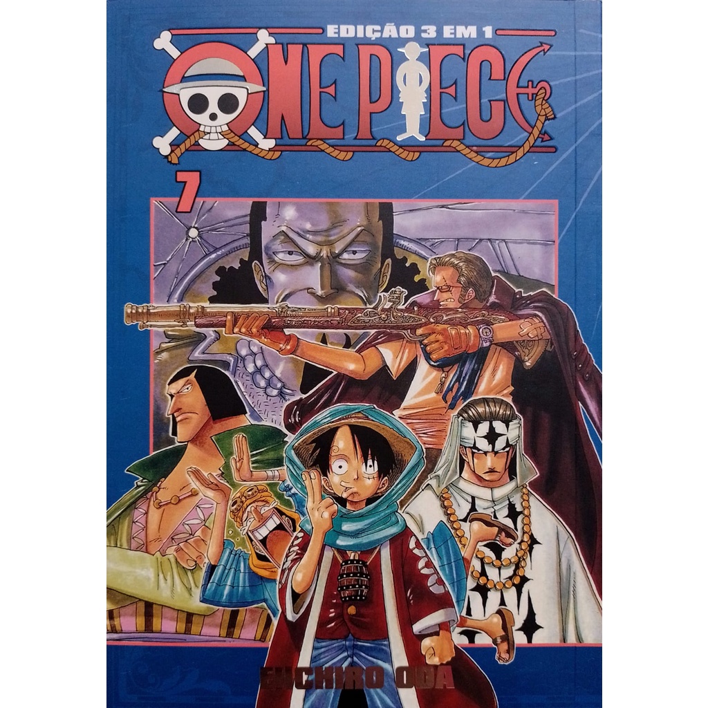 One Piece 3 Em 1 Mangá Vol. 2 Nova Coleção em Português - Mangá - Magazine  Luiza