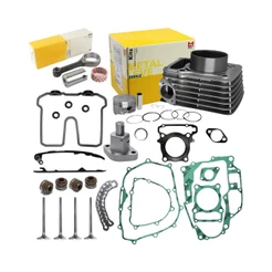 Kit Motor Completo Cbx 250 Twister Biela Junta Válvula Guia