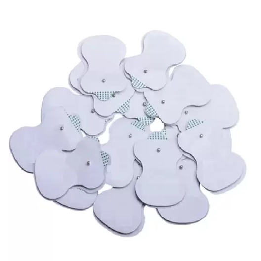 Kit Com 10 Eletrodos (5 Pares/Pacotinhos com 2 em cada) Aparelhos Fisioterapia Choque Excelente em Oferta na Shopee