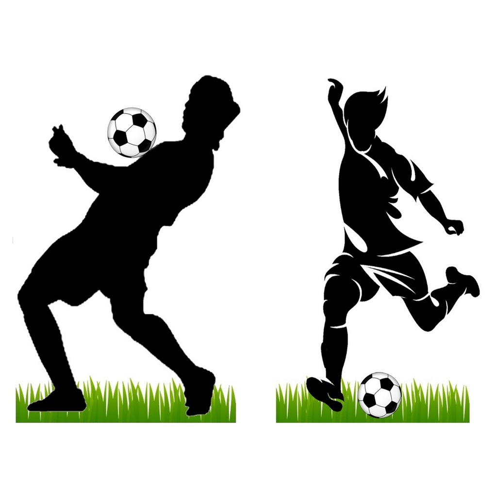 Futebol 4 displays de mesa em mdf