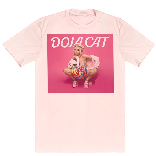 Camiseta Algodao Doja Cat Hip Hop Cantora Pop Rap Rapper Musica Trap Hype Swag Camisa Unissex