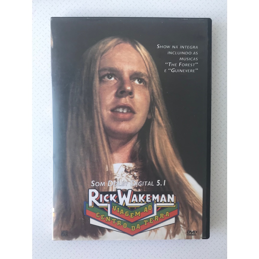 Dvd - Rick Wakeman - Viagem ao Centro da Terra