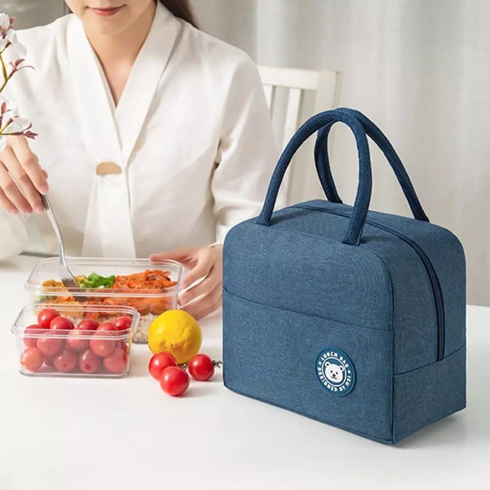 Bolsa Térmica Para Marmita Com Bolso Externo - Desconto no Preço