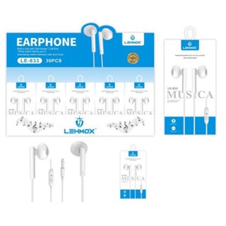 Fone de ouvido Kit com 10 Le-833 com microfone alta Qualidade