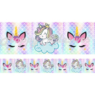Faixa Adesiva Decorativa para Parede Quarto Menina Infantil Baby Unicórnio Adesivo de Parede em Oferta na Shopee