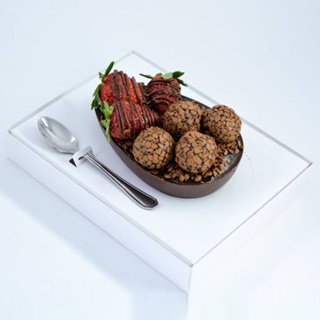 *PROMOÇÃO*Caixas para Ovo de colher  Páscoa 2025( Berço ajustável) em Oferta na Shopee