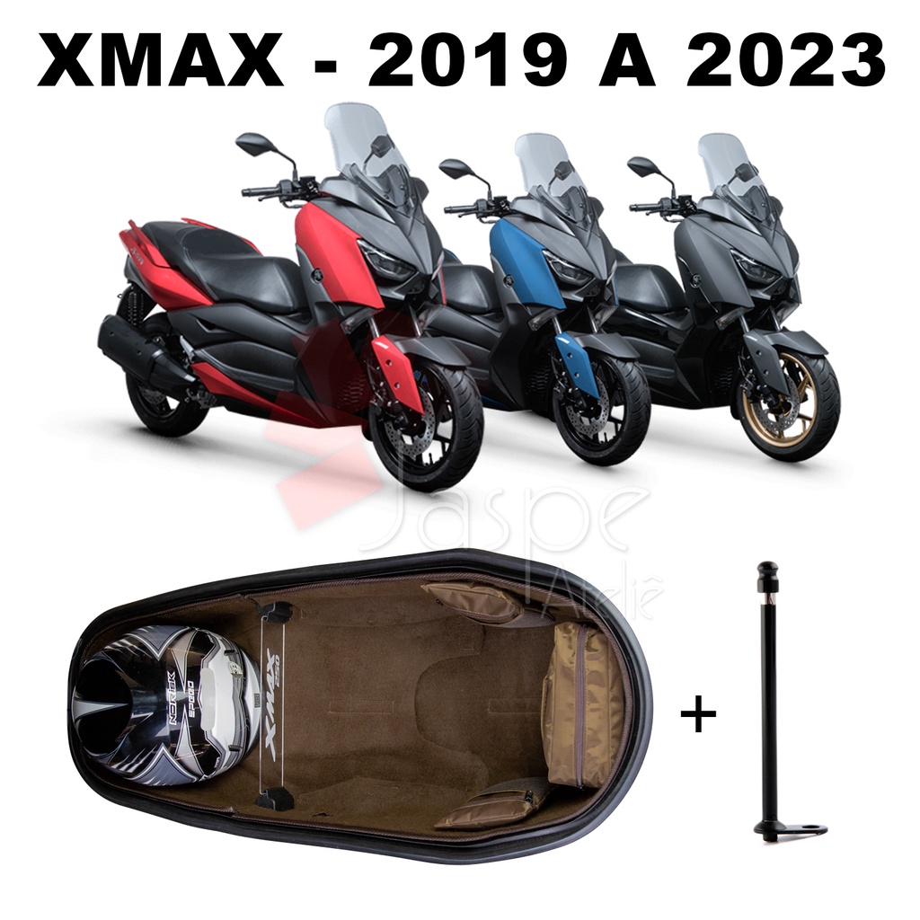 Forração Xmax 2019 2020 2021 2022 2023 2024 Forro Premium Marrom + Divisória P + 1 Antena
