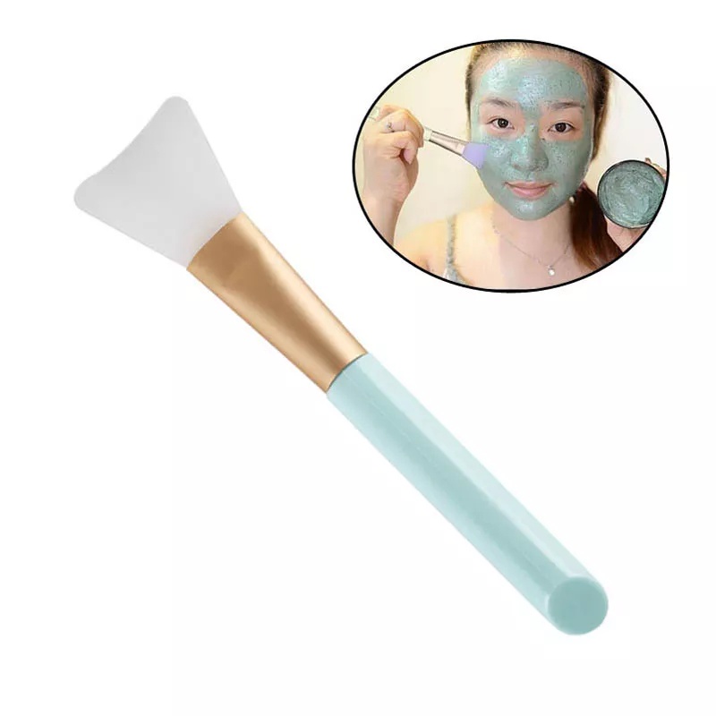 Pincel Espátula de Silicone Flexível Skincare Argila, Máscaras, Gel, Cremes, Maquiagem