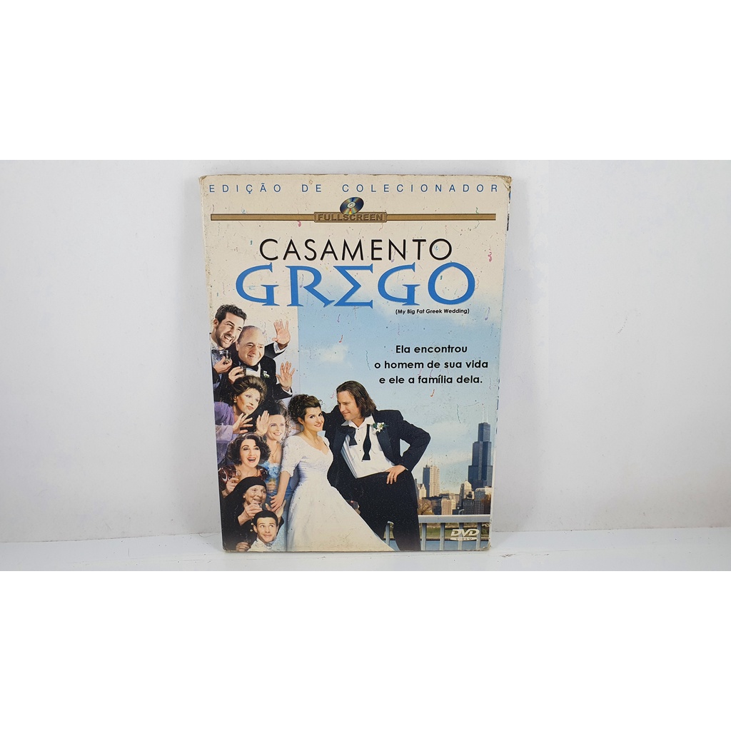 Dvd Original - Filme Casamento Grego - Europa Filmes