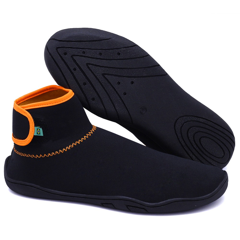 Sapatilha Nautica Botinha P/ Trilhas Piscina Rapel Cachoeira beach tennis