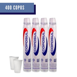 Copo Descartável Água Refrigerante Chop Resistente 200ml Caixa C/400 Atacado Barato