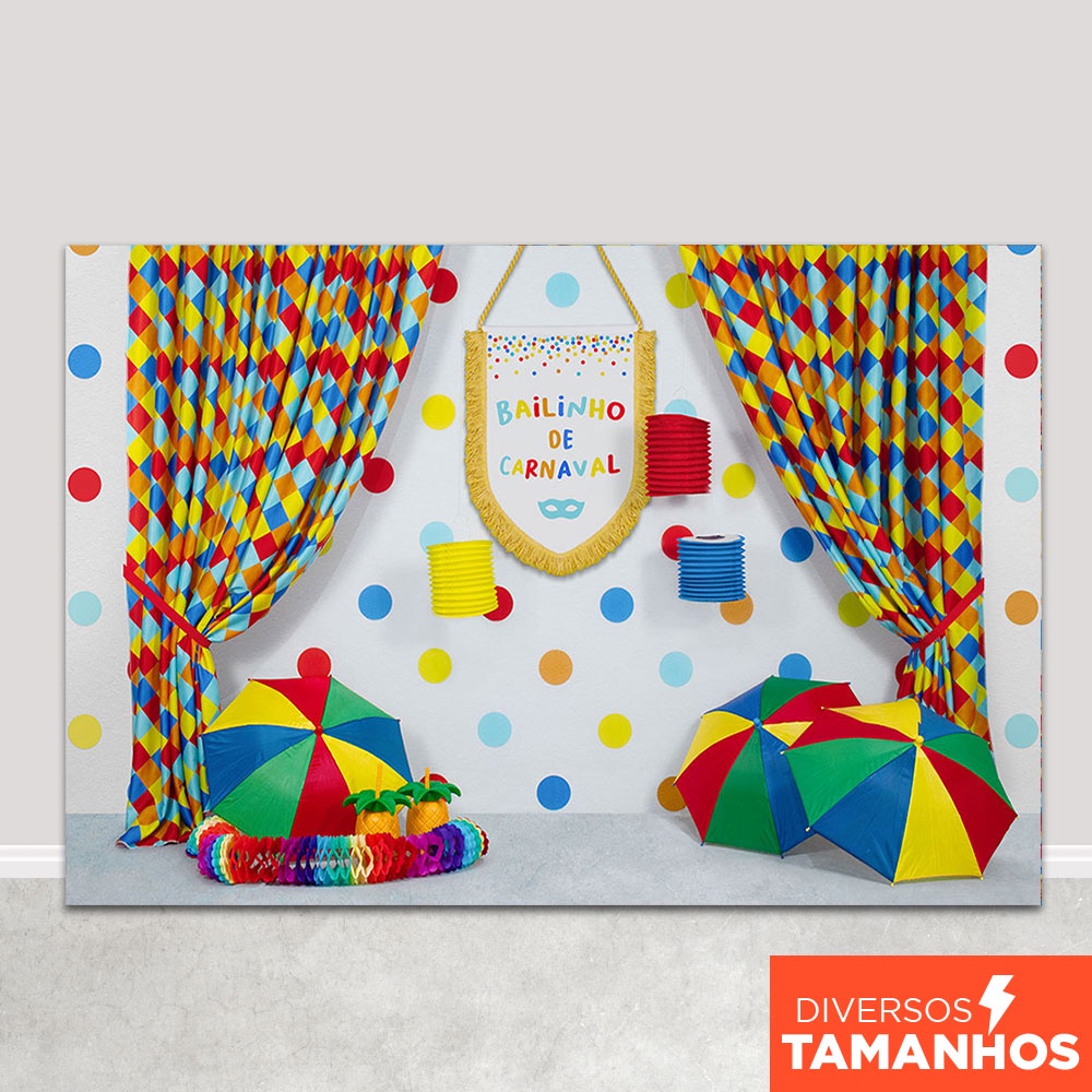 Fundo Fotográfico Carnaval Cenário Bailinho Painel Sublimado Em Tecido para Foto - CNV-168 em Oferta na Shopee