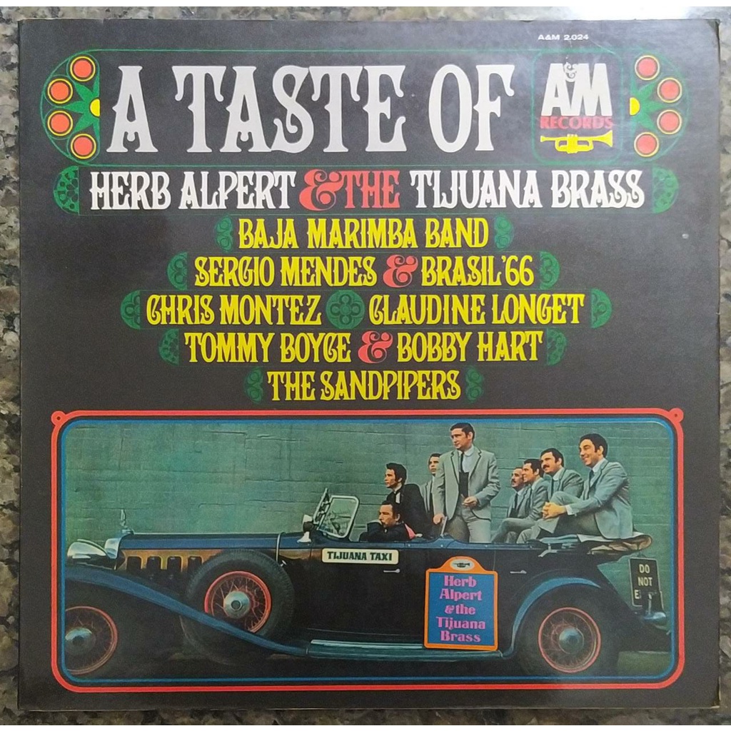 Lp Herb Alpert E The Tijuana Brass-a Taste Of-1968-a&mrecord