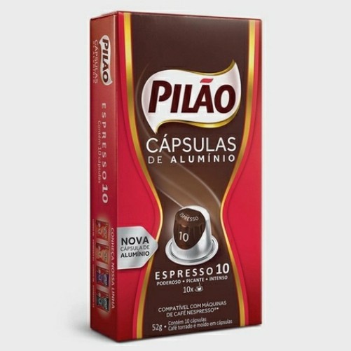 Kit Cápsulas de Café Pilão Espresso 10