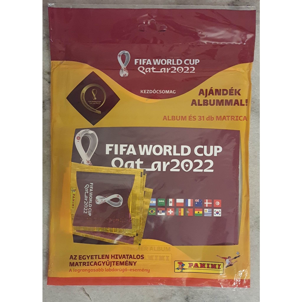 Álbum Figurinha Laranja Copa do Mundo 2022
