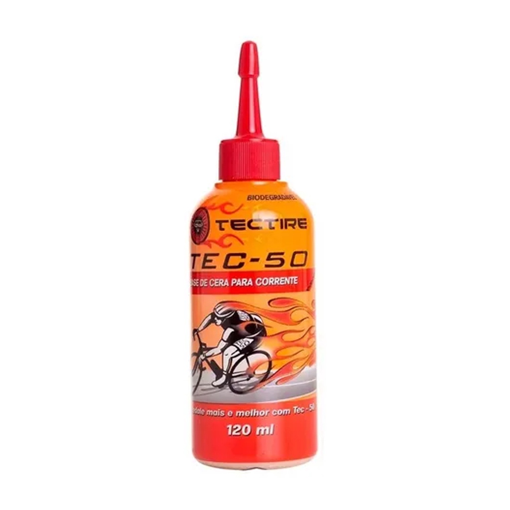 Óleo Lubrificante Tec 50 Bio Cera Bike 120ml Tec Tire em Oferta na Shopee