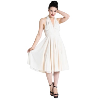 Vestido Feminino Festa Retrô Anos 60 Marilyn Monroe Vintage Pinup PP ao Plus Size Traje Baile Fantasia Midi Rodado P03b em Oferta na Shopee